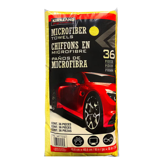 Kirkland Signature Microfibre Cloths 36 Pack