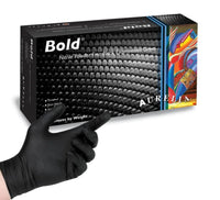Aurelia Bold Black Nitrile Gloves Pack of 100