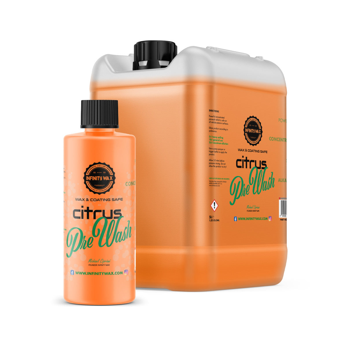 Infinity Wax Citrus Prewash