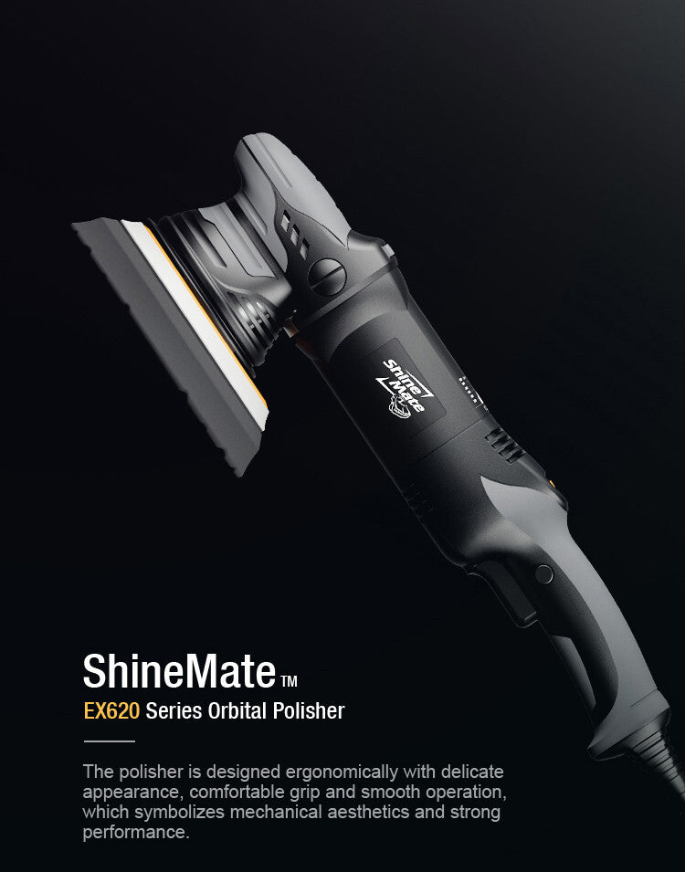 ShineMate EX620 5/15 15mm Throw Random Orbital Polisher