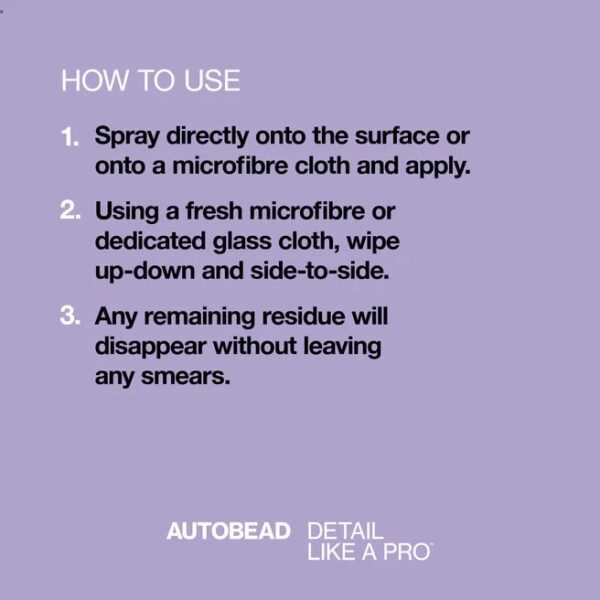 Autobead Glass Cleaner 500ml