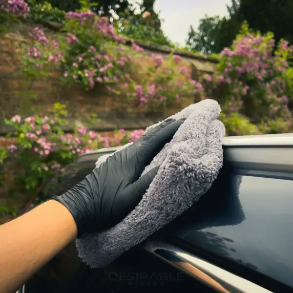 Desirabledirect-Plush-Grey-Microfibre-Cloth-05 Ultra Plush Finishing Cloth 500GSM