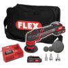 Flex PXE The smart cordless polisher Set 10,8 V, rotary and random orbital free-running PXE 80 10.8-EC/2.5 Set